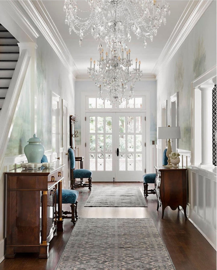 Crystorama Crystorama Traditional Crystal 16 Light Hand Cut Crystal Polished Chrome Chandelier