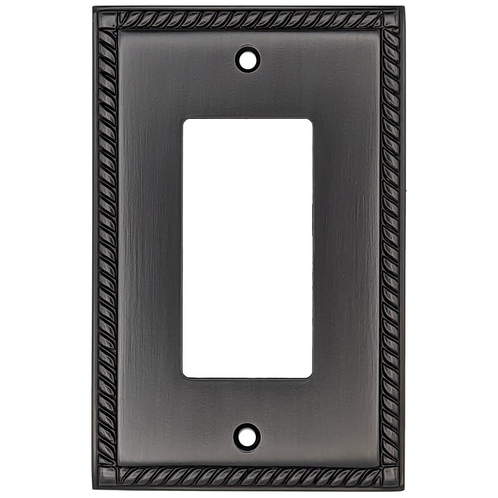 English Georgian Roped Wall Plate (Several Finishes Available)