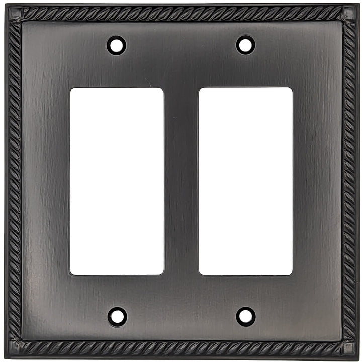English Georgian Roped Wall Plate (Several Finishes Available)