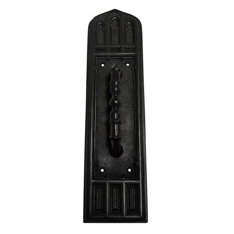 12 1/4 Inch Gothic Pull Plate COPPER MOUNTAIN HARDWARE