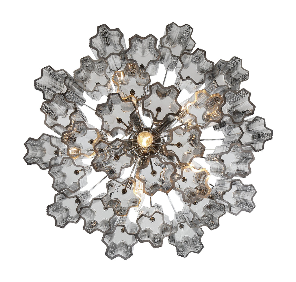 Crystorama Crystorama Addis 6 Light Polished Chrome Chandelier