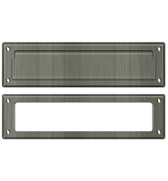 COPPER MOUNTAIN HARDWARE Magazine Size Front Door Mail Slot in Several Finishes