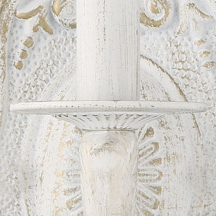Crystorama Crystorama Paris Market 4 Light Clear Crystal Antique White Mini Chandelier
