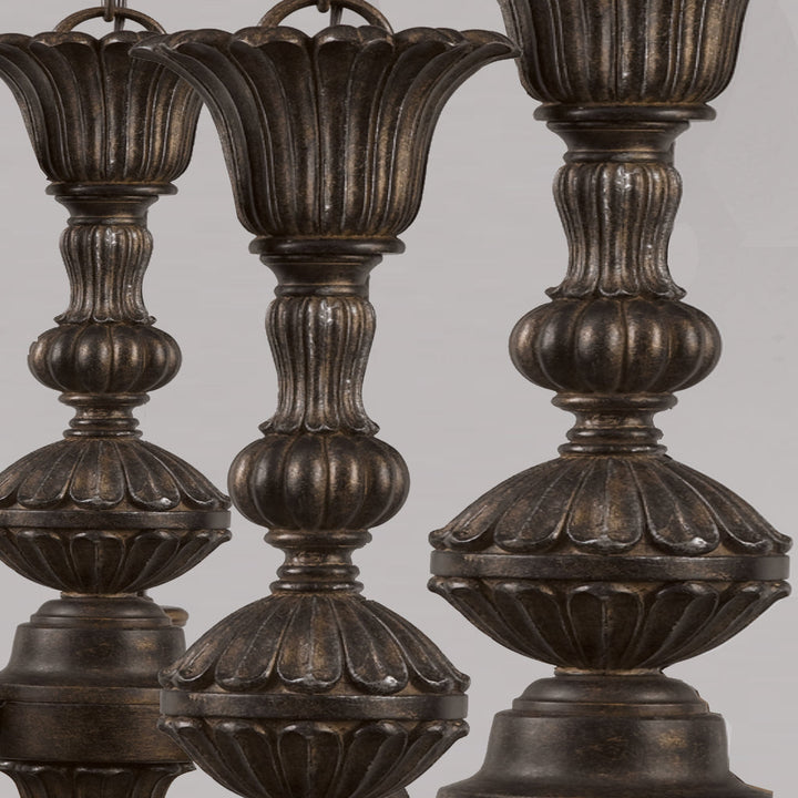Crystorama Crystorama Norwalk 4 Light Spectra Crystal Bronze Umber Mini Chandelier