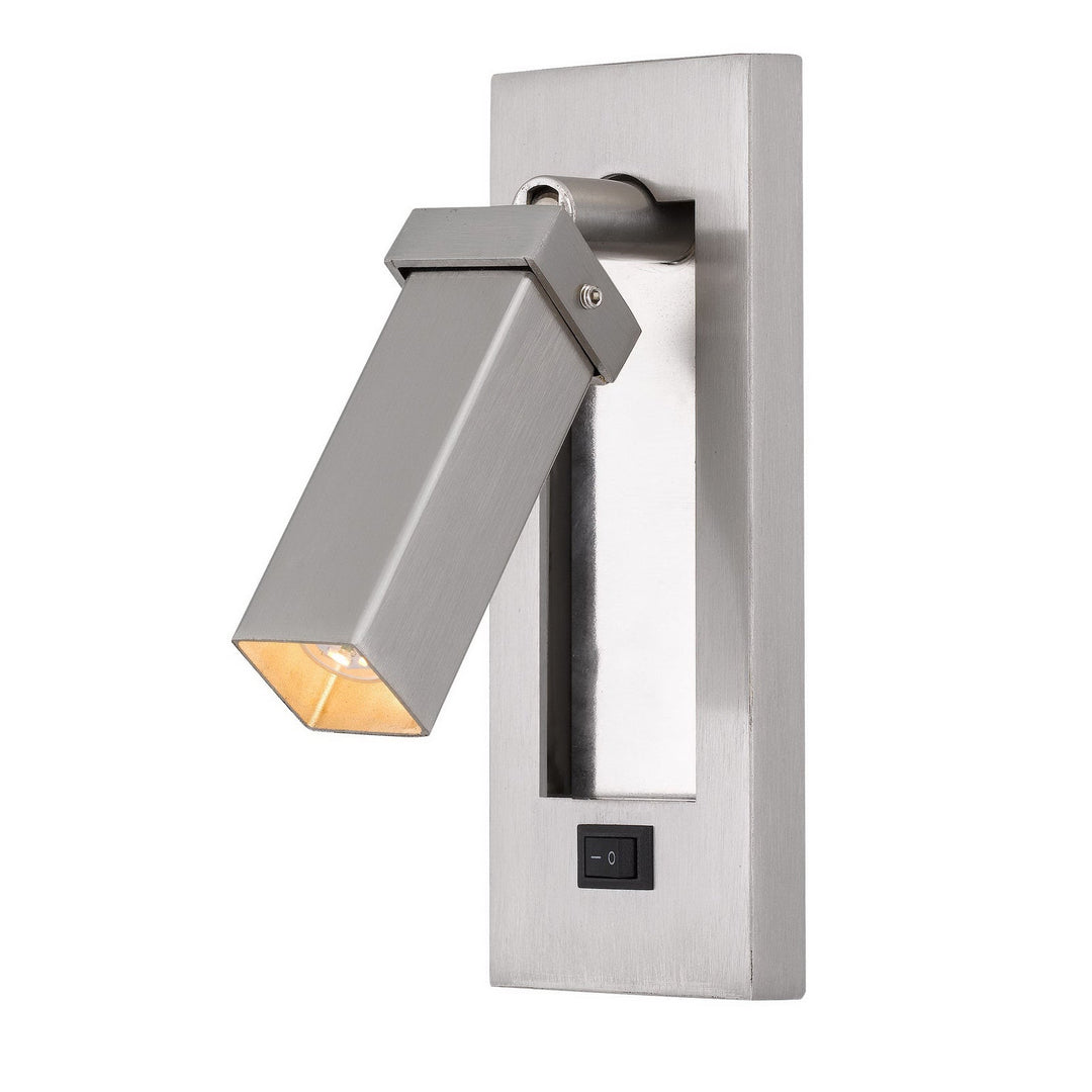 3W LED ADJUSTABLE BEDSIDE READING LAMP (BULB INCLUDED) Cal Lighting