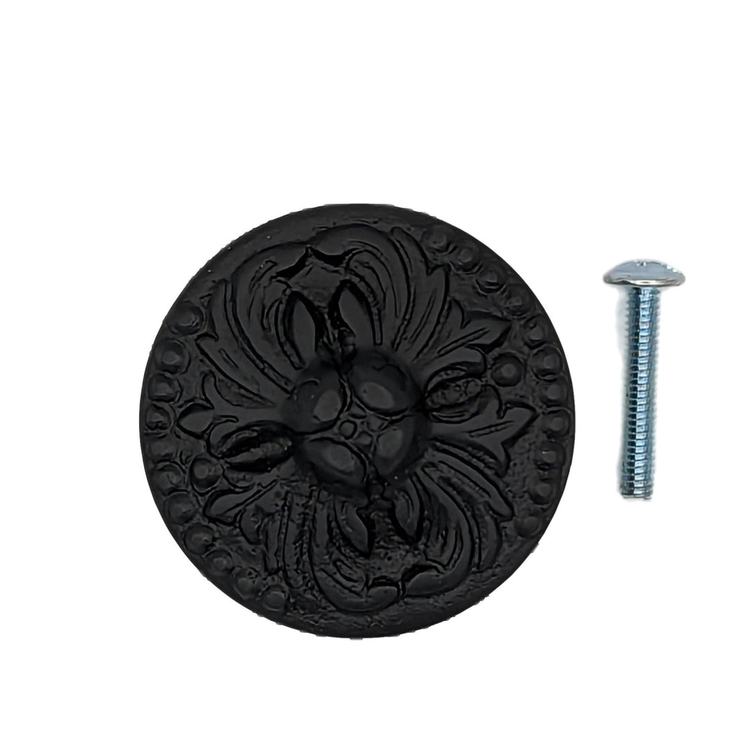 COPPER MOUNTAIN HARDWARE Unlacquered Brass Rococo Victorian Cabinet & Furniture Knob