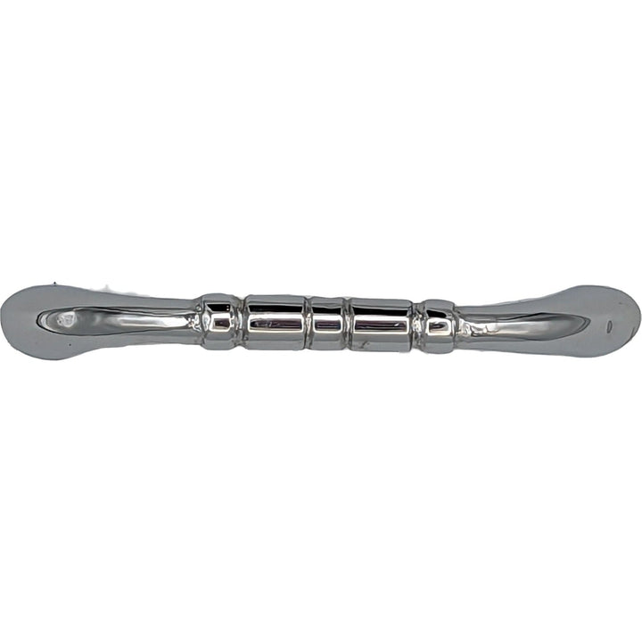 3 1/2 Inch Overall (3 Inch c-c) Solid Brass Traditional Pull COPPER MOUNTAIN HARDWARE