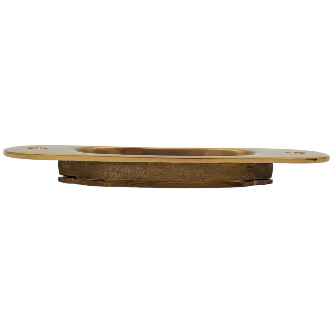 Traditional Oval Pocket Door Set (Several Finishes Available) COPPER MOUNTAIN HARDWARE