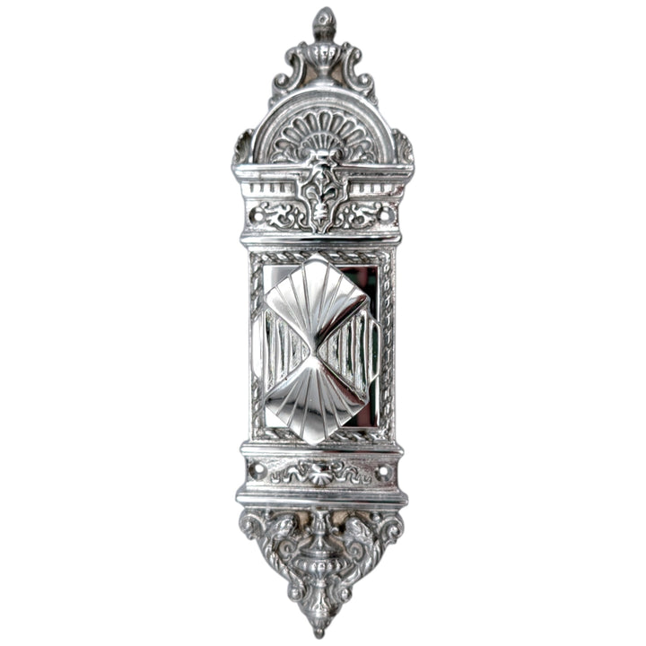 COPPER MOUNTAIN HARDWARE European Door Set With Art Deco Fanfare Knob in Several Finishes