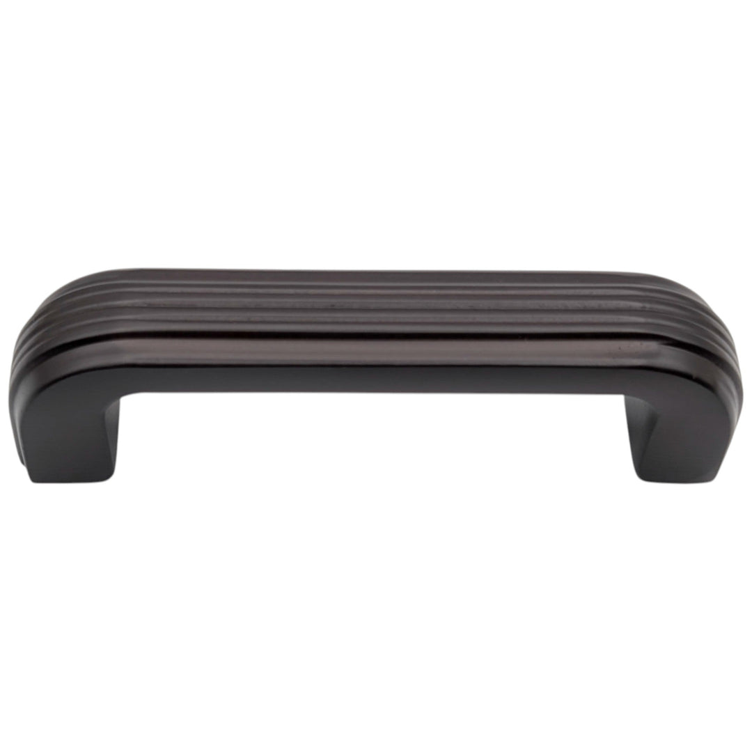 ##Antique Hardware## 3 1/2 inch Overall (3 inch C-C) Moderne Deco Cabinet Pull (Several Finishes Available)