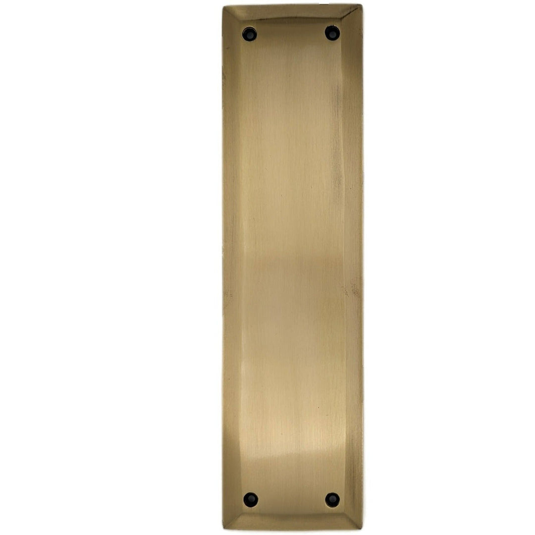 10 Inch Quaker Style Push Plate (Several Finish Options)