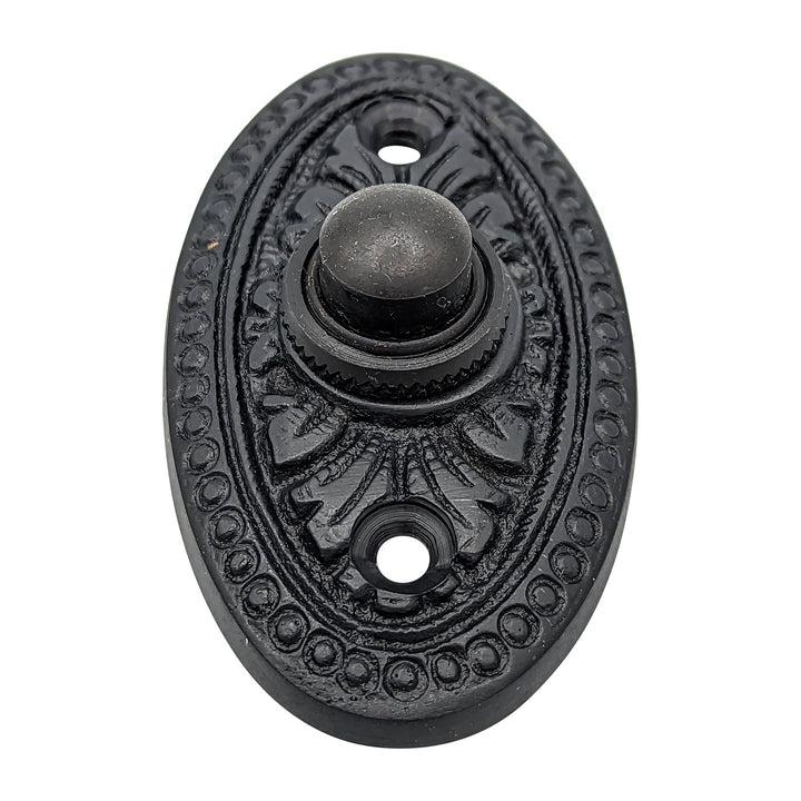 Brass Doorbell Push Button Avalon Style COPPER MOUNTAIN HARDWARE
