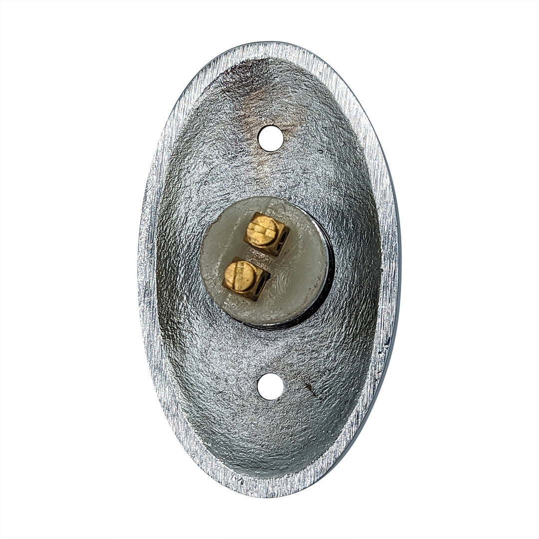 Brass Doorbell Push Button Avalon Style COPPER MOUNTAIN HARDWARE