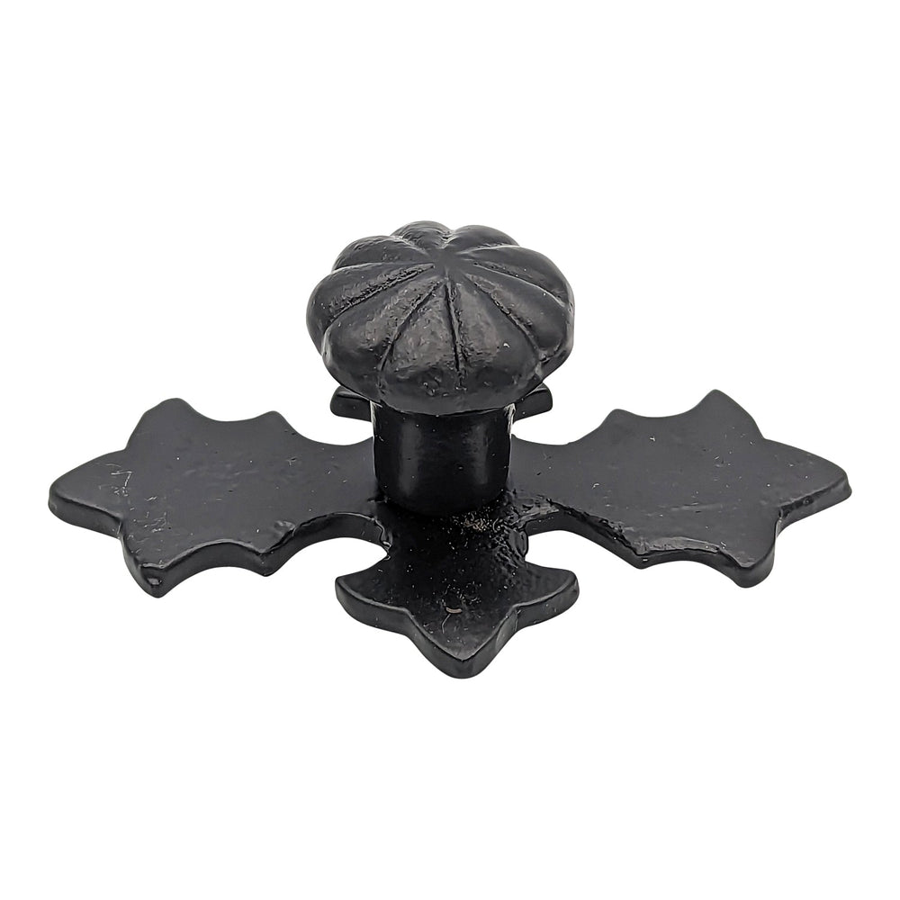 4 1/8 Inch Wide Solid Iron Cross Pattern Cabinet & Furniture Knob COPPER MOUNTAIN HARDWARE