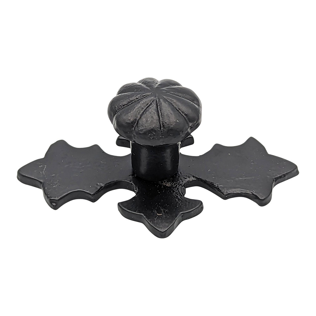 4 1/8 Inch Wide Solid Iron Cross Pattern Cabinet & Furniture Knob COPPER MOUNTAIN HARDWARE