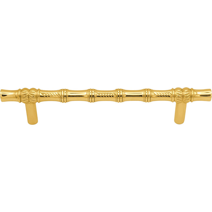 6 Inch Overall (4 1/2 Inch c-c) Japanese Bamboo Pull (Several Finishes Available)