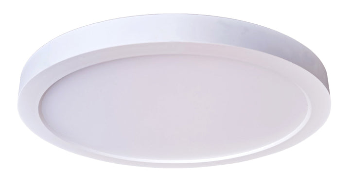 ##Antique Hardware## 5.5" Slim Line LED Flushmount in White