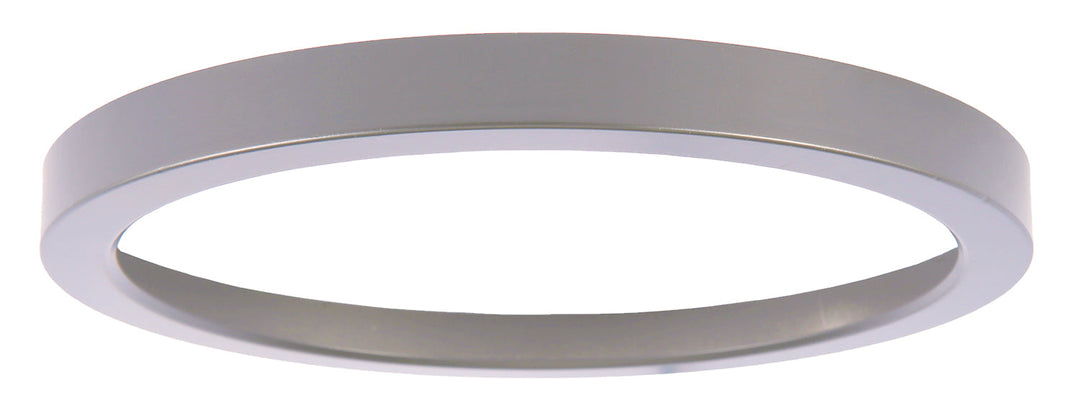 Antique Hardware 7" Optional Flushmount Trim in Brushed Polished Nickel Accessory