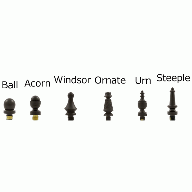 4 Inch X 4 Inch Solid Brass Hinge (5/8 Radius Corner, Oil Rubbed Bronze Finish) DELTANA