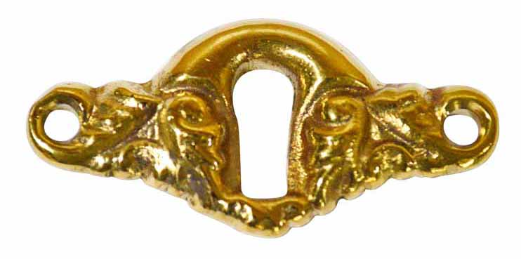 2 Inch Solid Brass Victorian Escutcheon COPPER MOUNTAIN HARDWARE
