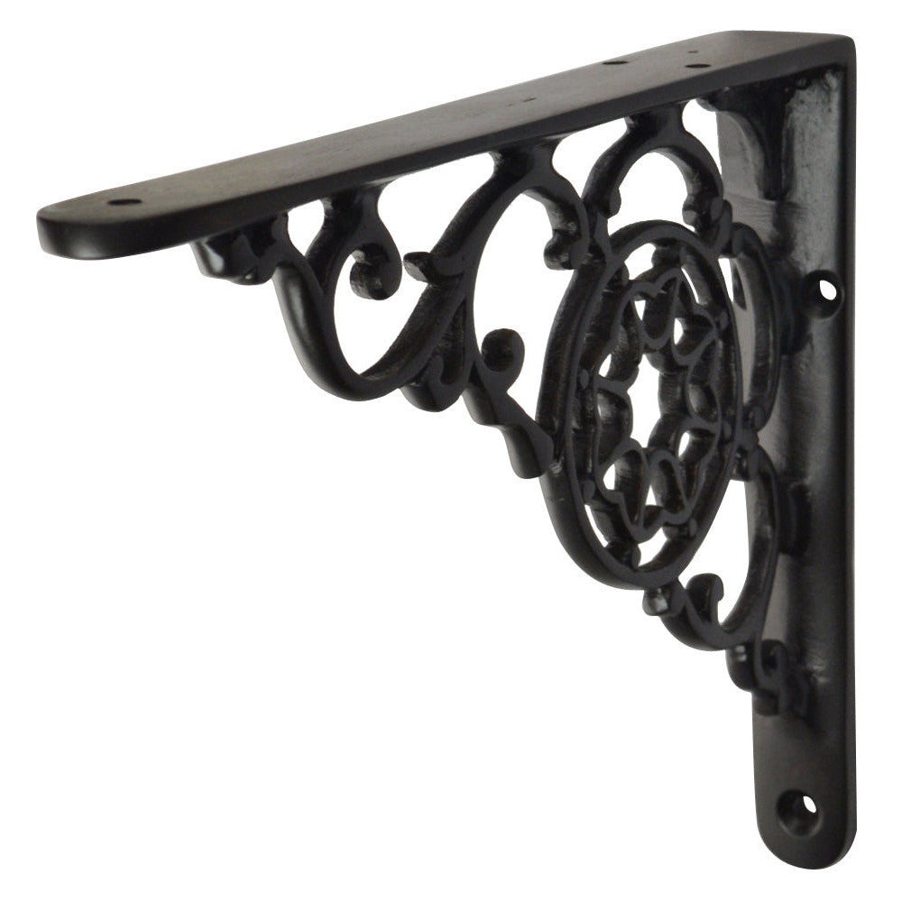 6 3/4 Inch Solid Brass Star Shape Shelf Bracket