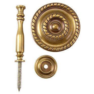 Solid Brass Curtain Holds