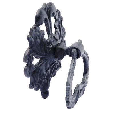 3 Inch Victorian Leaves Drop Ring Pull
