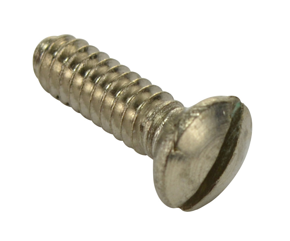 Single 1/2 Inch Solid Brass Wall Switch Plate Screw COPPER MOUNTAIN HARDWARE