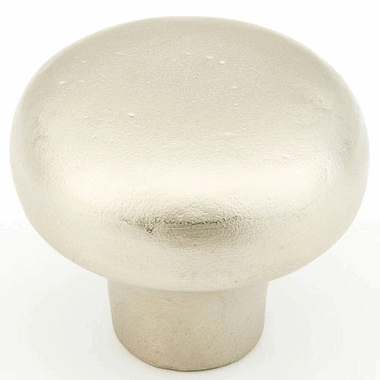 1 5/8 Inch Mountain Round Knob (Antique Silver Finish) SCHAUB